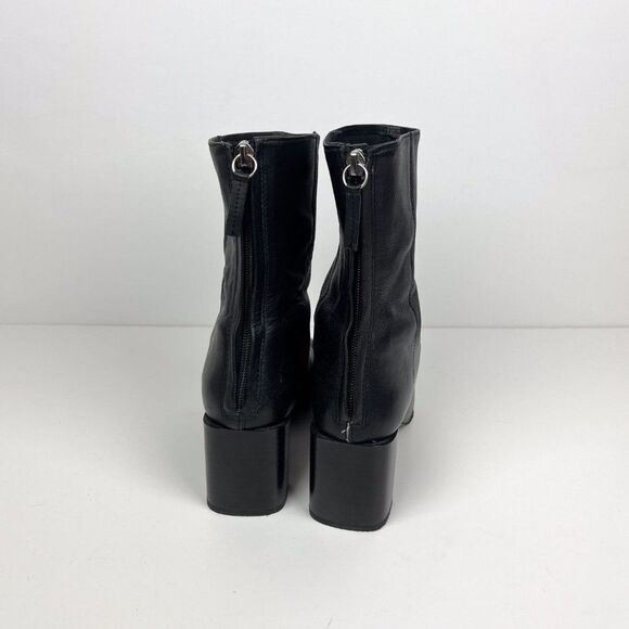 Zara Black Ankle Boots - Picture 3 of 6